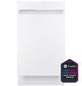 GE Profile™ ENERGY STAR® 18" ADA Compliant Stainless Steel Interior Dishwasher with Sanitize Cycle