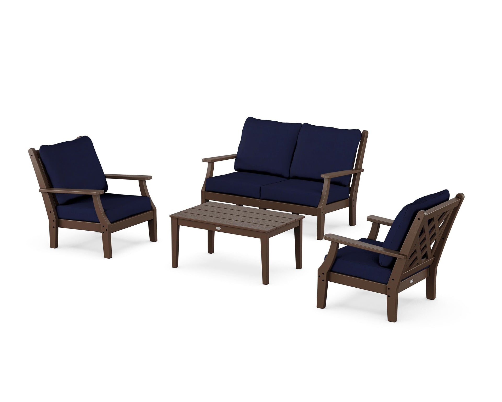 Wovendale 4-Piece Deep Seating Set with Loveseat