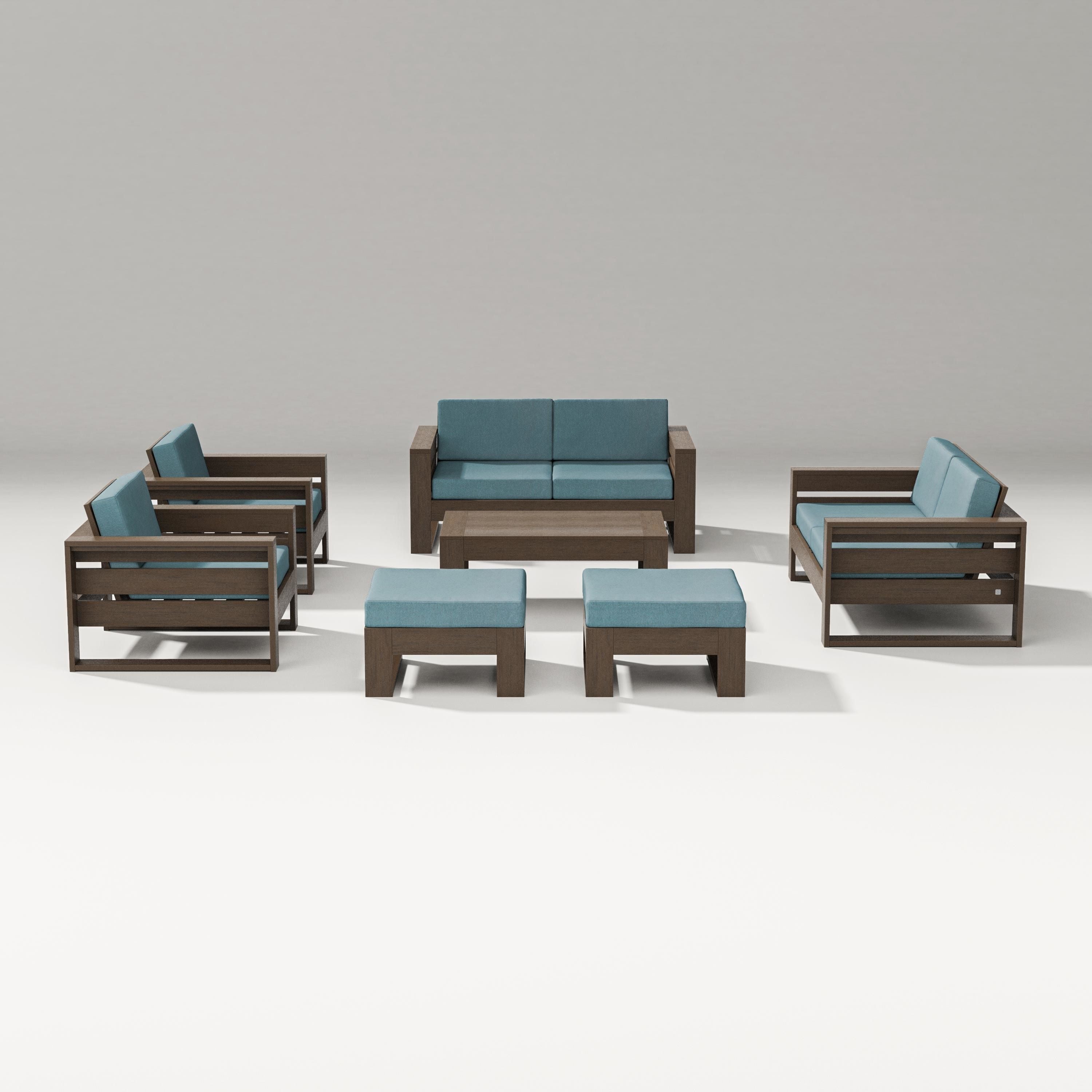 Latitude 7-Piece Lounge Loveseat Set