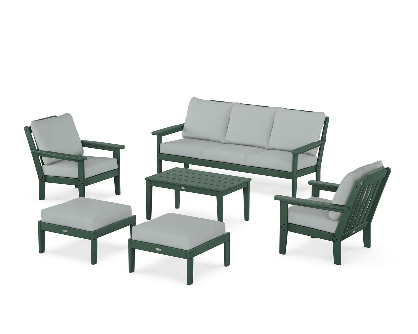 Cottage 6-Piece Lounge Sofa Set
