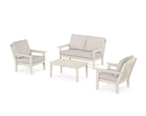 Cottage 4-Piece Deep Seating Set with Loveseat