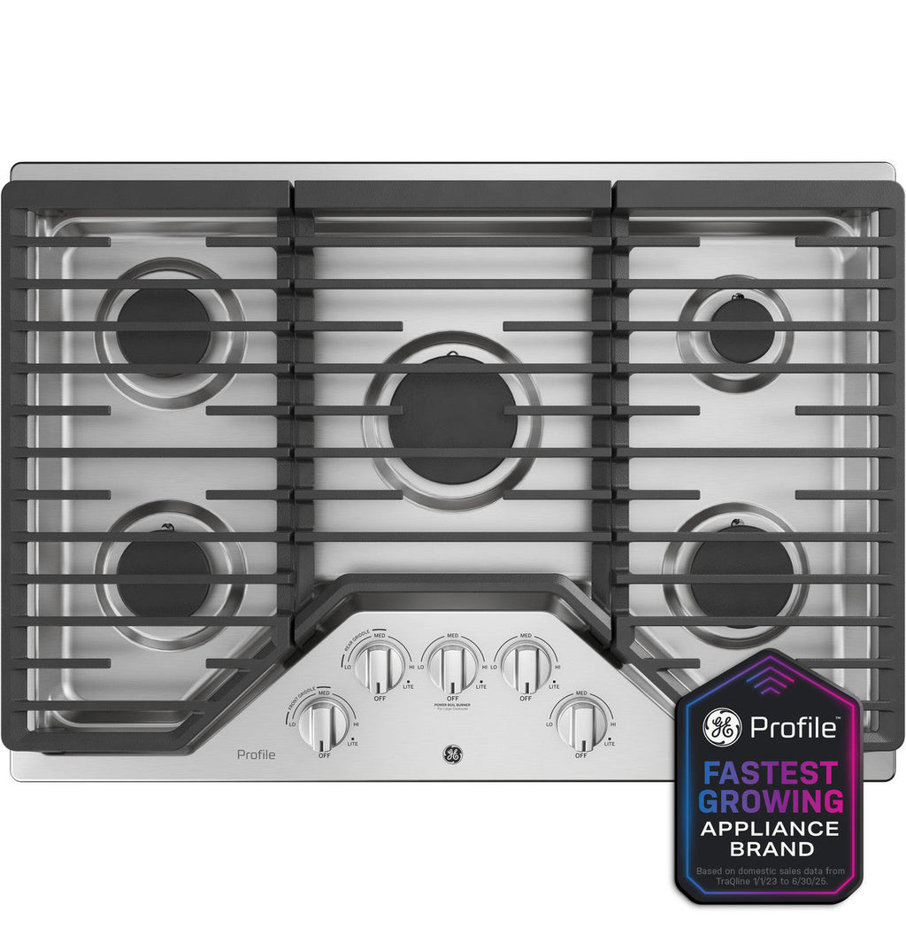 GE Profile™ 30" Built-In Gas Cooktop with 5 Burners