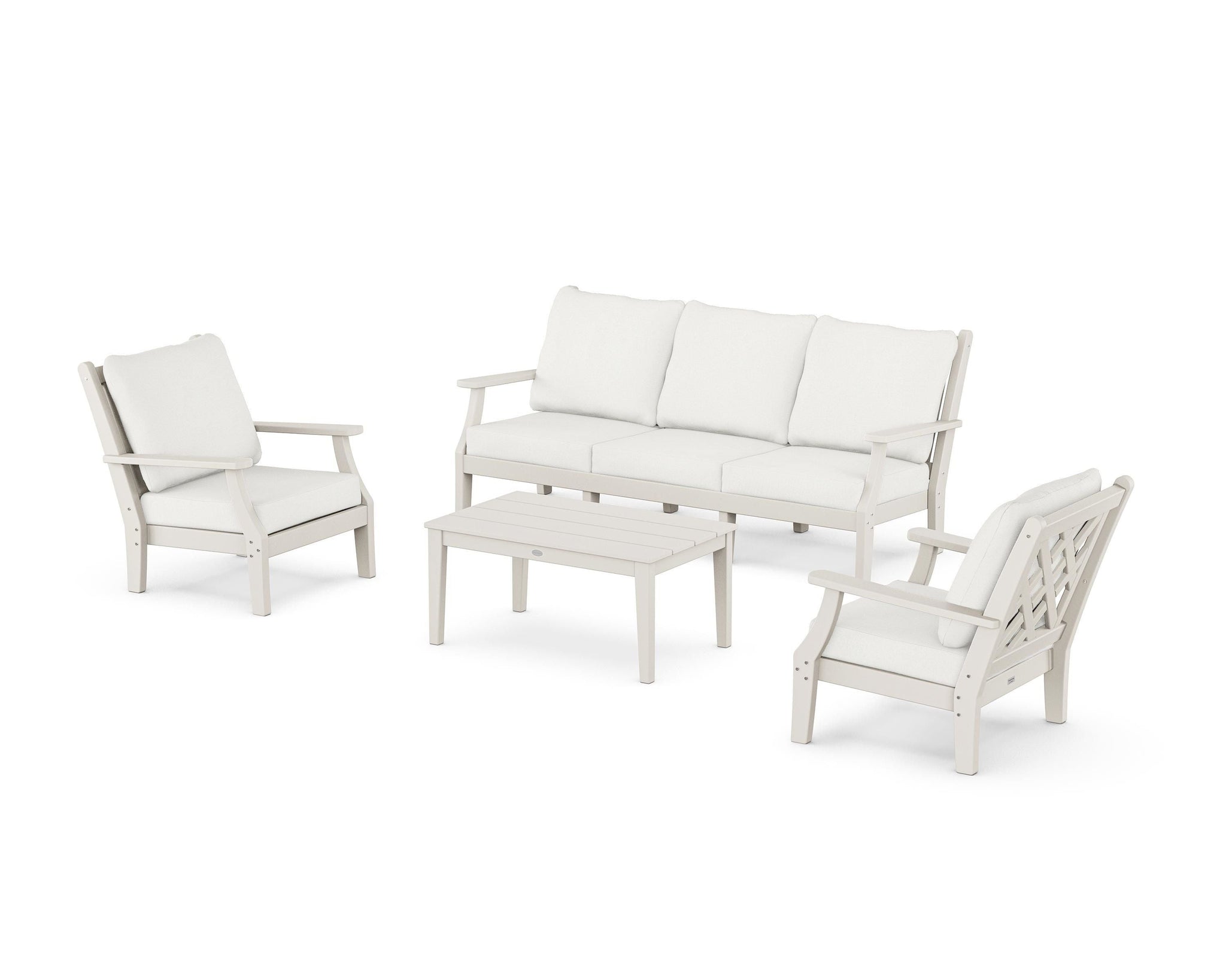 Wovendale 4-Piece Deep Seating Set with Sofa