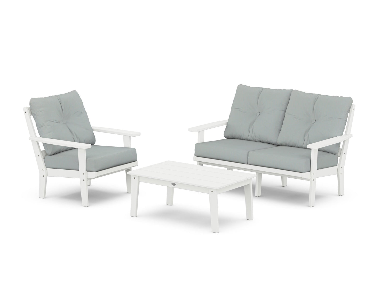 Prairie 3-Piece Deep Seating Set with Loveseat