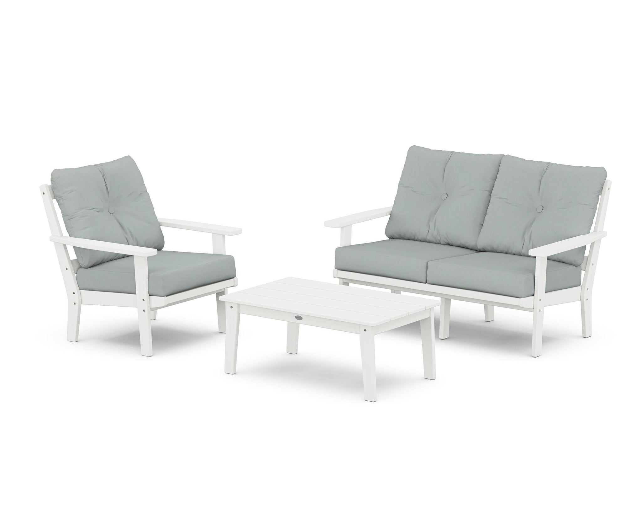 Prairie 3-Piece Deep Seating Set with Loveseat