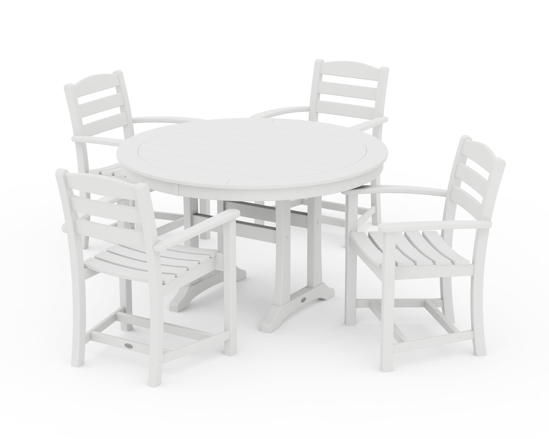 La Casa Café 5-Piece Arm Chair Dining Set