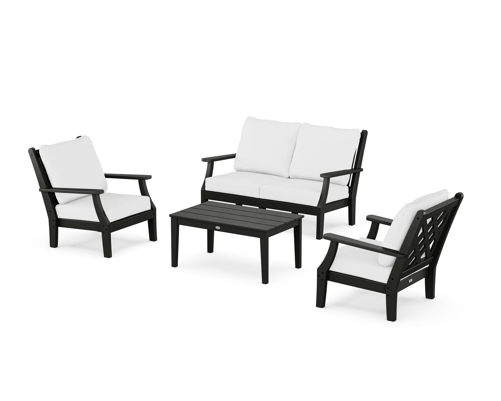 Wovendale 4-Piece Deep Seating Set with Loveseat