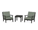 Chinoiserie 3-Piece Deep Seating Set