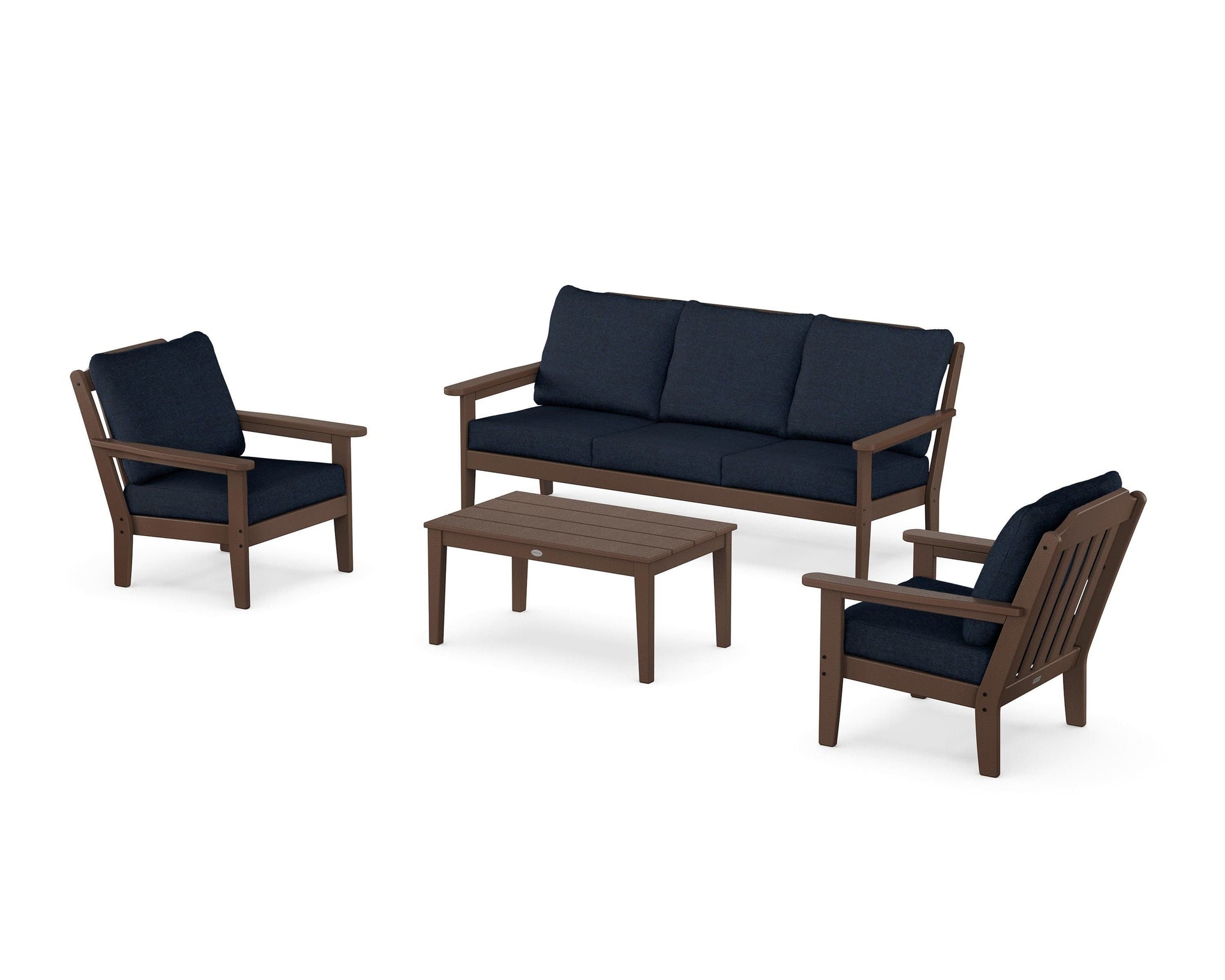 Cottage 4-Piece Deep Seating Set with Sofa