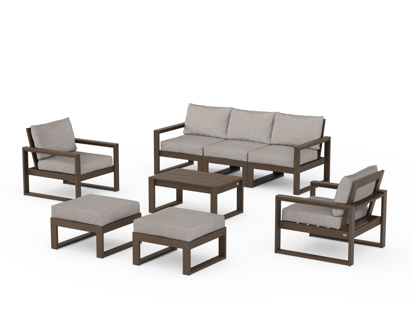 EDGE Sectional 8-Piece Lounge Sofa Set