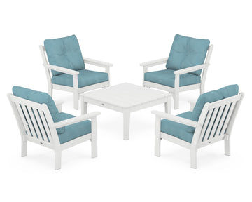 Vineyard 5-Piece Deep Seating Conversation Set
