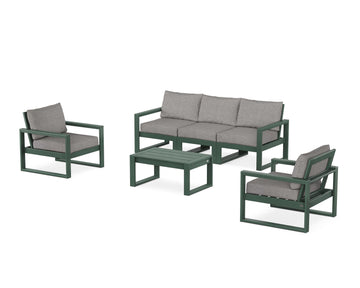 EDGE Sectional 4-Piece Deep Seating Set with Sofa