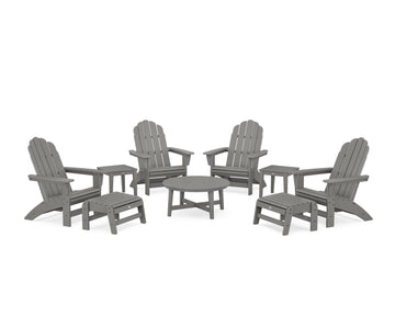 Vineyard Grand Adirondack 9-Piece Conversation Set