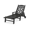 Chinoiserie Chaise Lounge