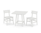 Modern Studio Plaza Chair 3-Piece Bistro Dining Set