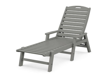 Nautical Chaise with Arms