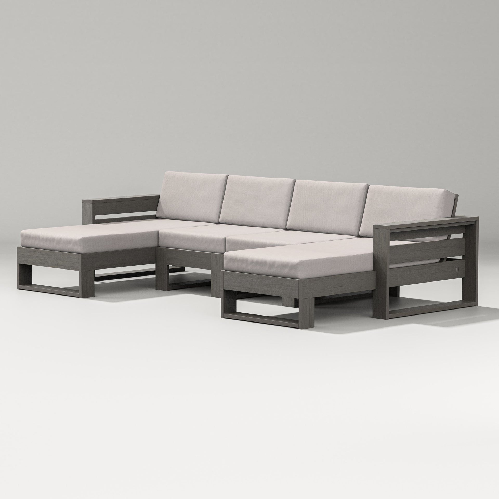 Latitude Double Chaise Sectional