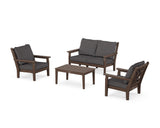 Chippendale 4-Piece Deep Seating Set with Loveseat