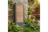 Exaco Zig Zag Copper Outdoor Water Fountain 63" Tall New
