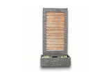 Exaco Zig Zag Copper Outdoor Water Fountain 63" Tall New