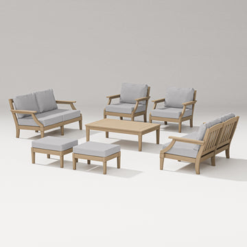 Estate 7-Piece Lounge Loveseat Set