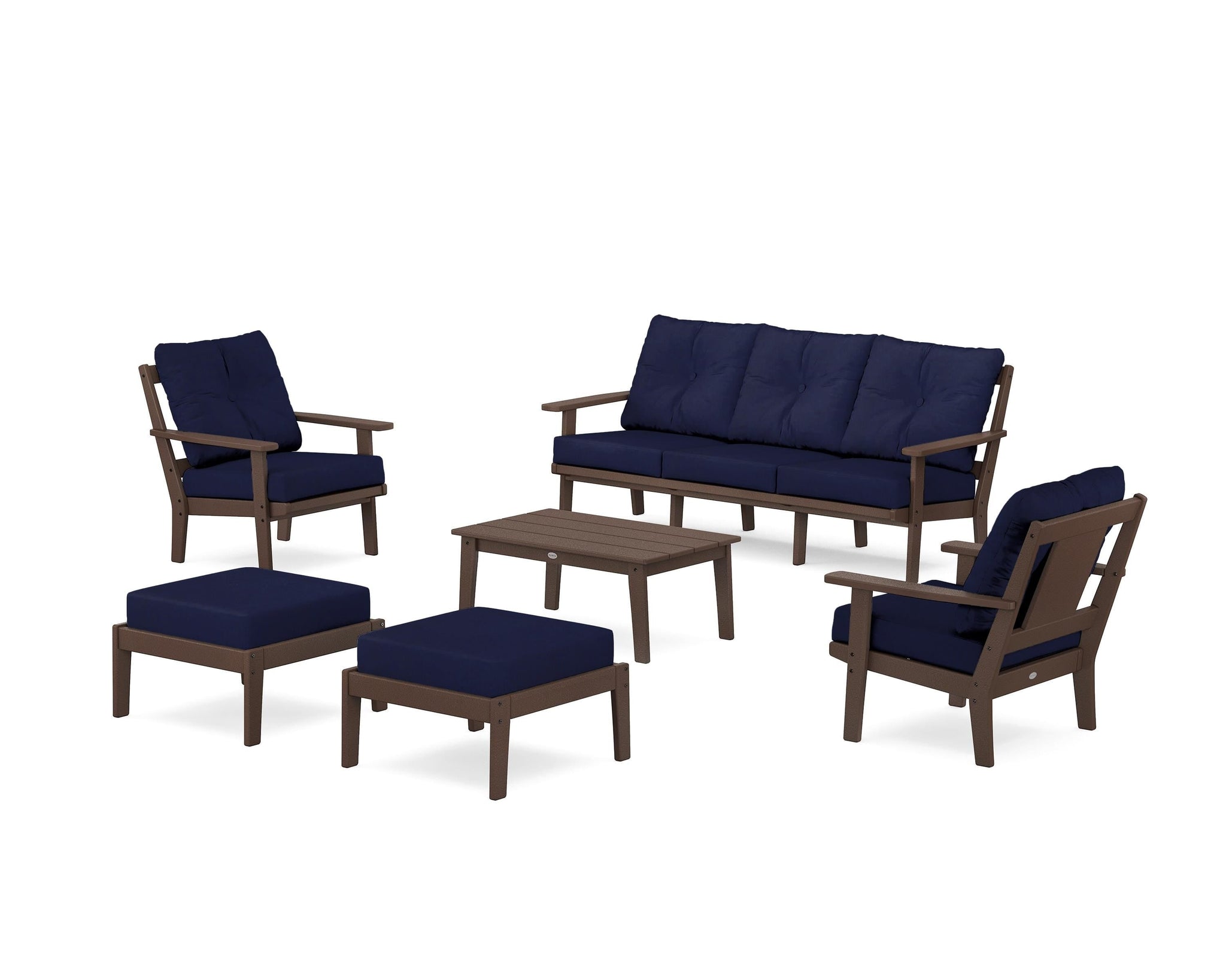 Prairie 6-Piece Lounge Sofa Set