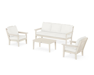 Cottage 4-Piece Deep Seating Set with Sofa