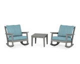Chippendale 3-Piece Deep Seating Rocker Set