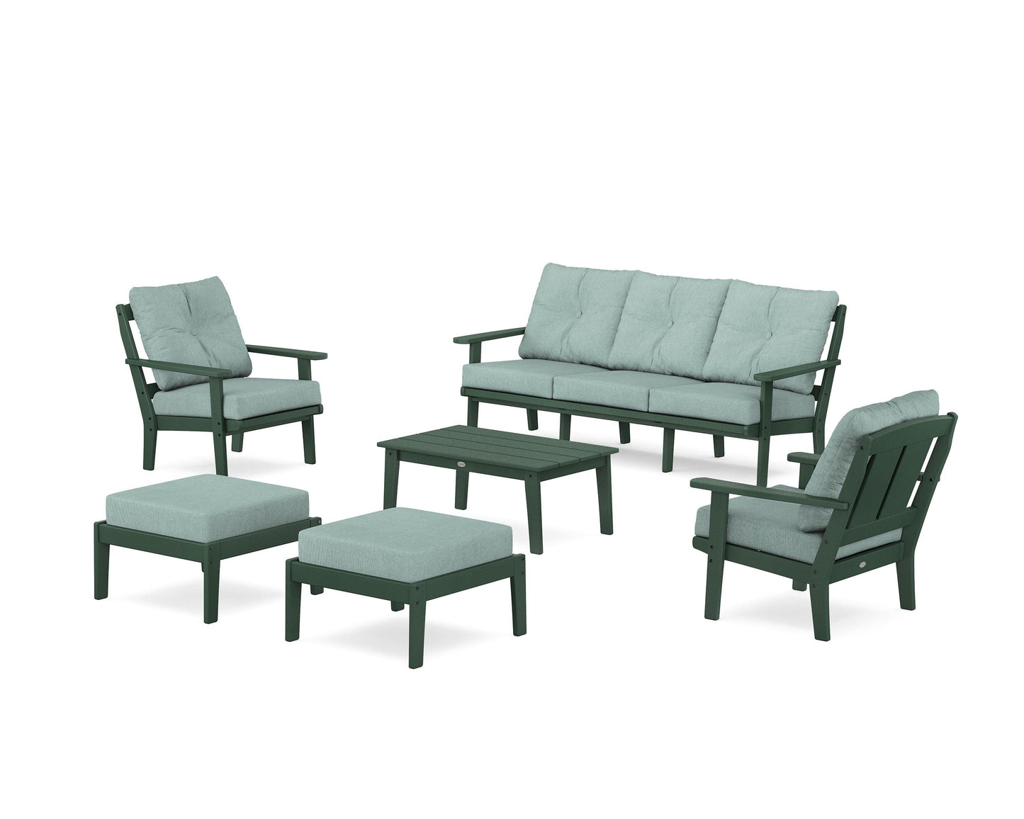 Mission 6-Piece Lounge Sofa Set