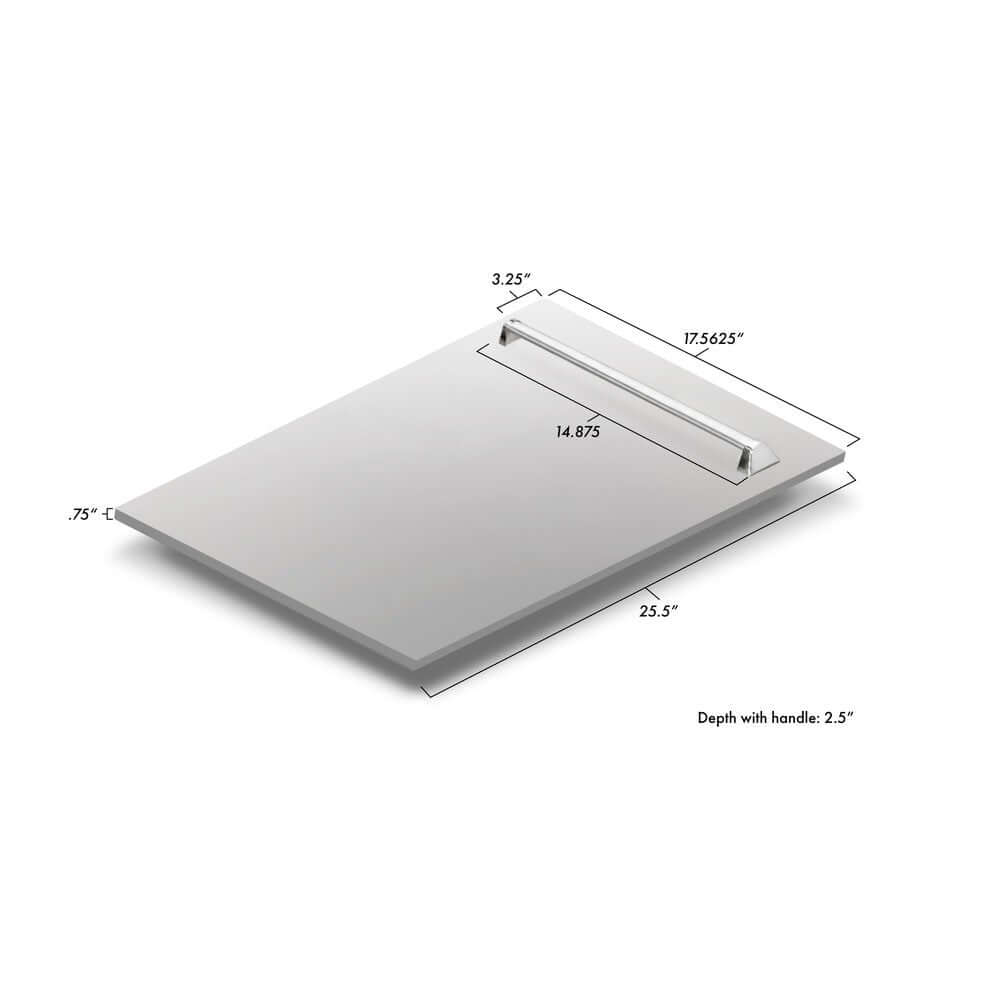ZLINE 18 in. Tallac Dishwasher Panel with Color Options and Traditional Handle (DPV-18)