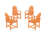 Classic 4-Piece Upright Adirondack Conversation Set