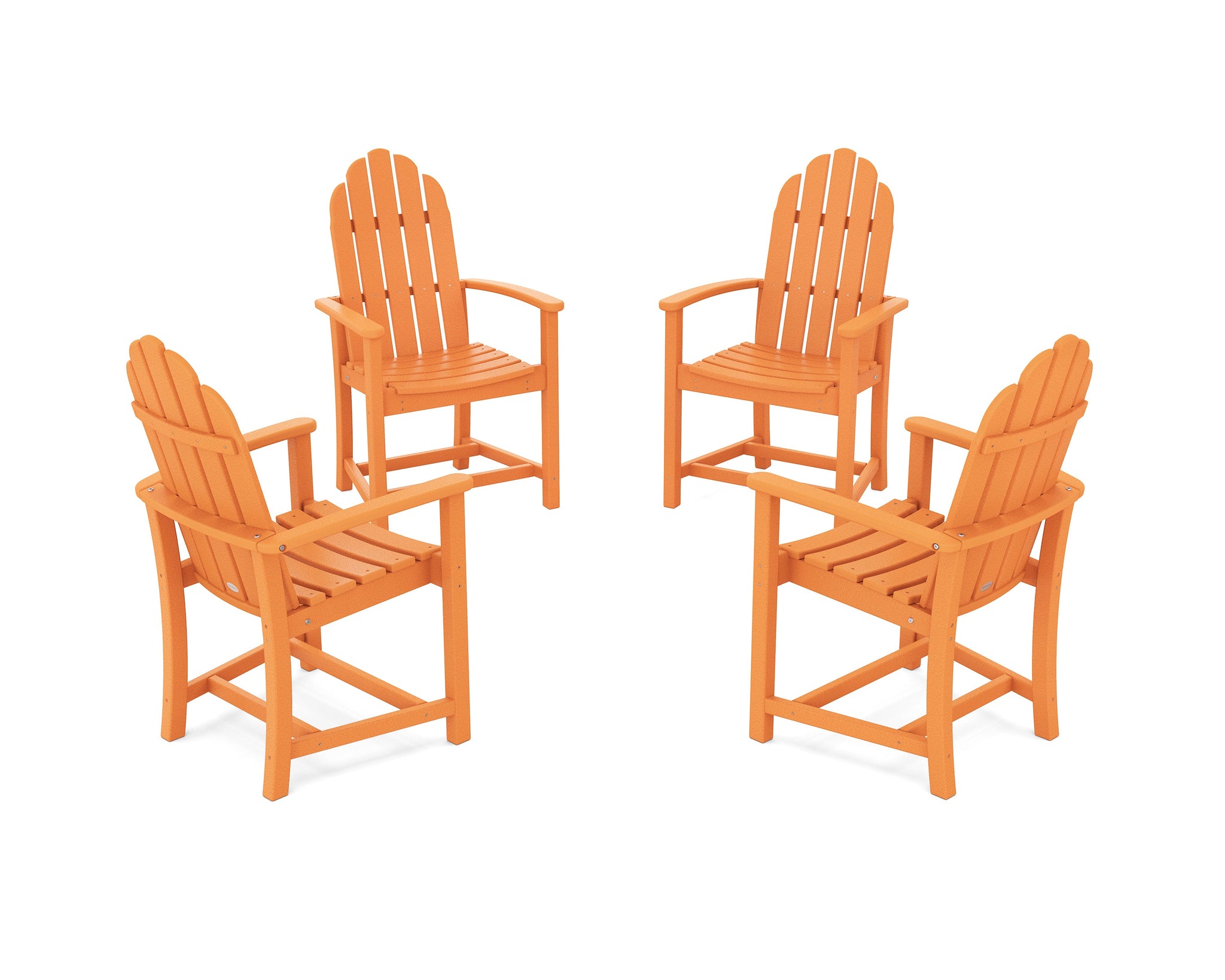 Classic 4-Piece Upright Adirondack Conversation Set
