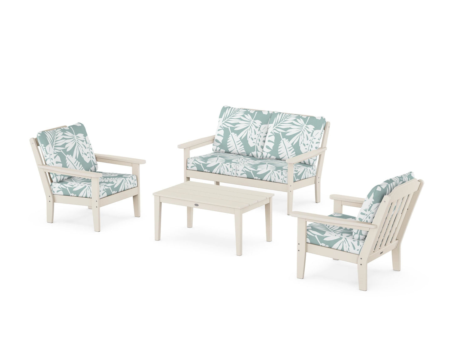 Cottage 4-Piece Deep Seating Set with Loveseat