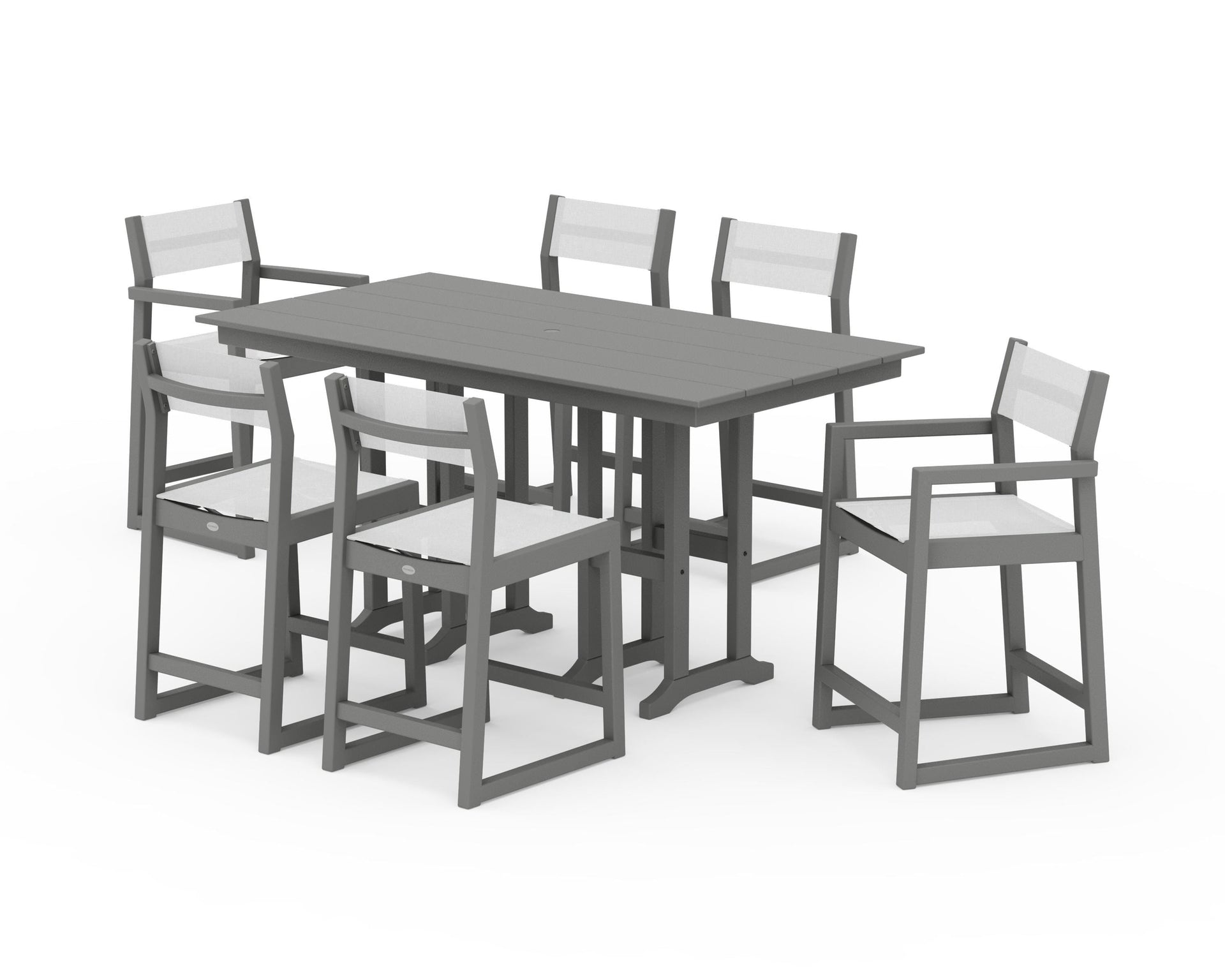 EDGE Sling 7-Piece Farmhouse Counter Set