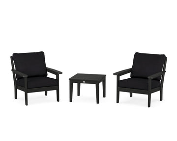 Cottage 3-Piece Deep Seating Set