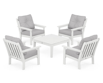 Vineyard 5-Piece Deep Seating Conversation Set