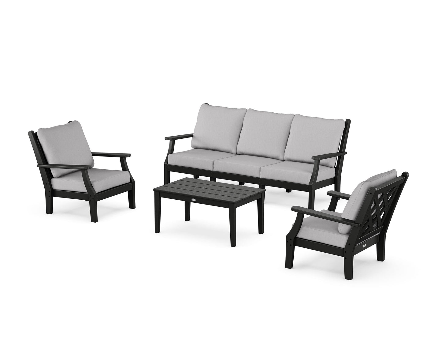 Wovendale 4-Piece Deep Seating Set with Sofa