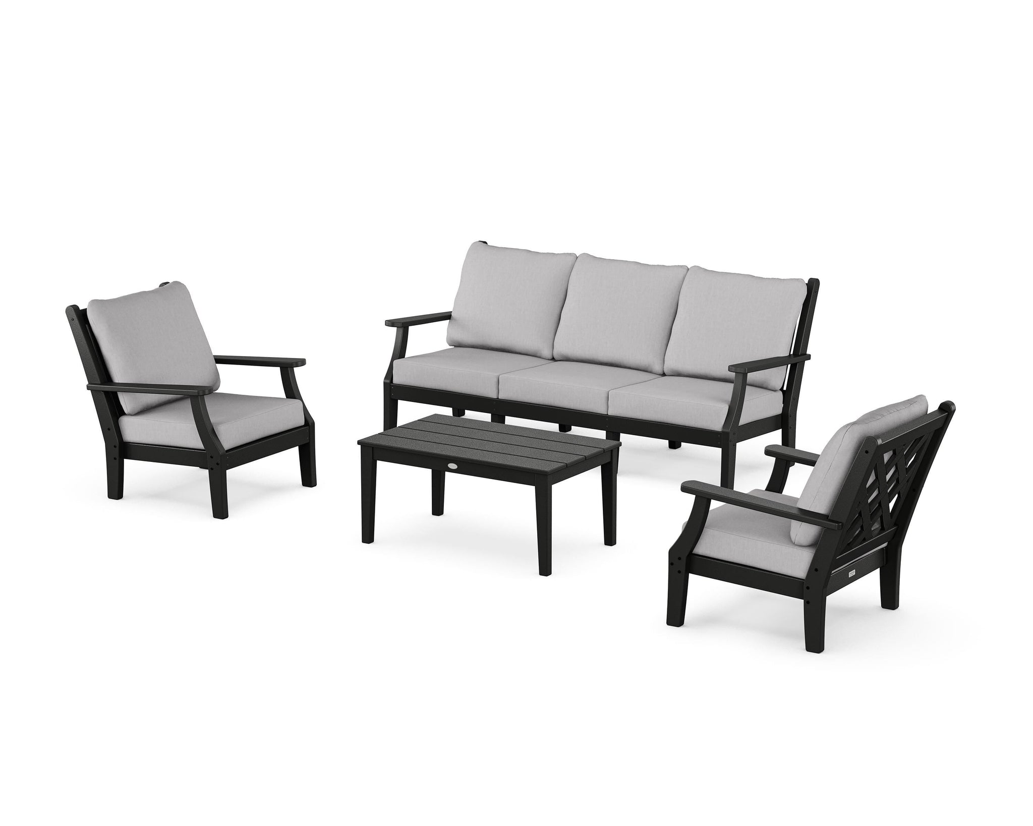 Wovendale 4-Piece Deep Seating Set with Sofa