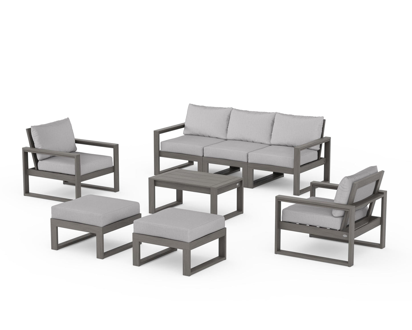 EDGE Sectional 8-Piece Lounge Sofa Set