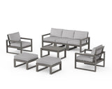EDGE Sectional 8-Piece Lounge Sofa Set
