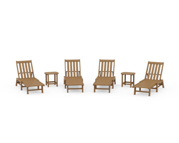 Vineyard 6-Piece Chaise Set