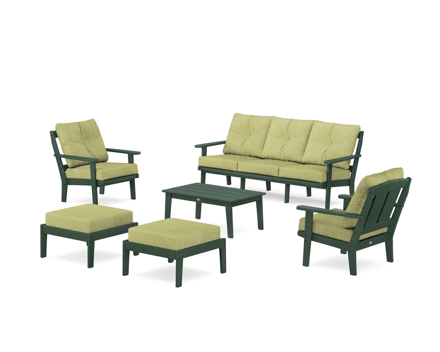 Mission 6-Piece Lounge Sofa Set