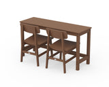 Modern Studio Urban Chair 3-Piece Balcony Set