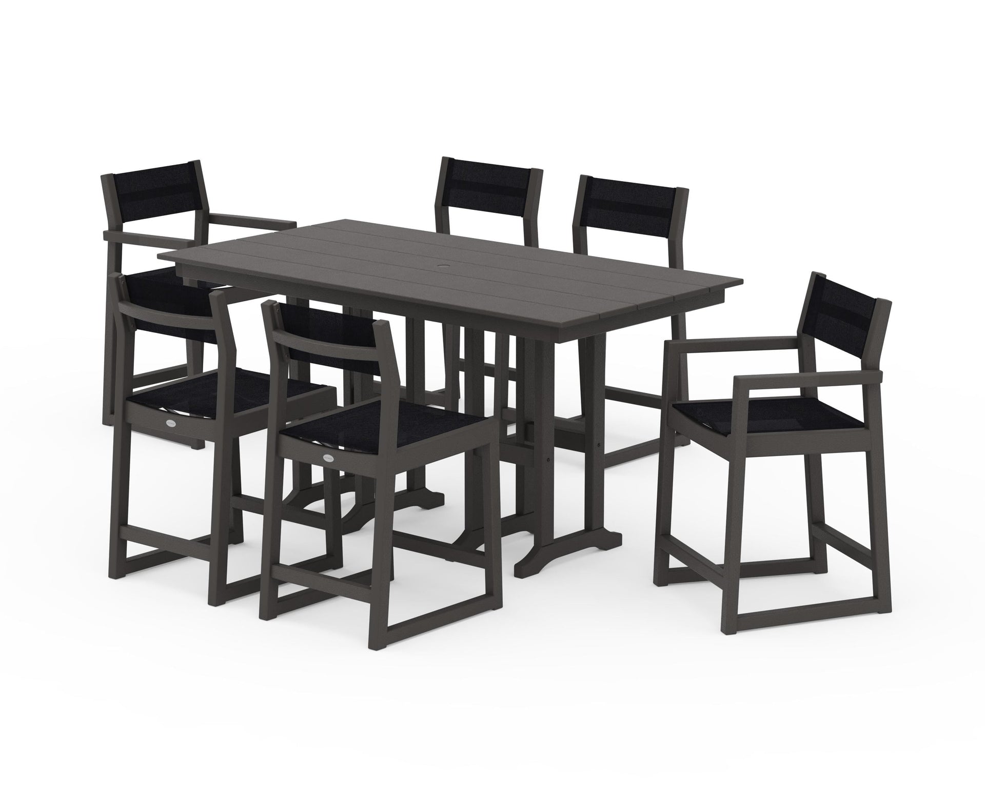 EDGE Sling 7-Piece Farmhouse Counter Set