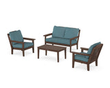Cottage 4-Piece Deep Seating Set with Loveseat