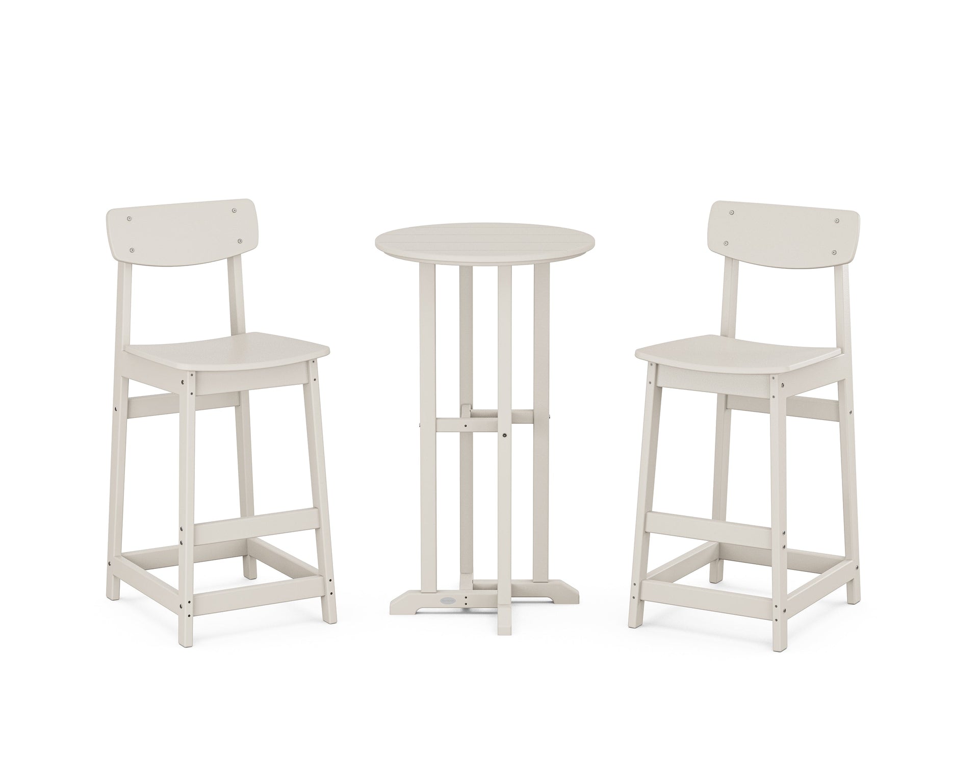 Modern Studio Urban Bar Chair 3-Piece Bistro Set