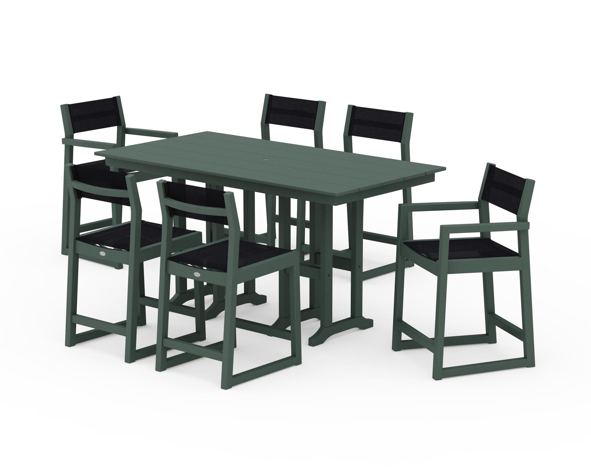 EDGE Sling 7-Piece Farmhouse Counter Set