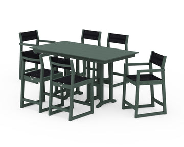 EDGE Sling 7-Piece Farmhouse Counter Set