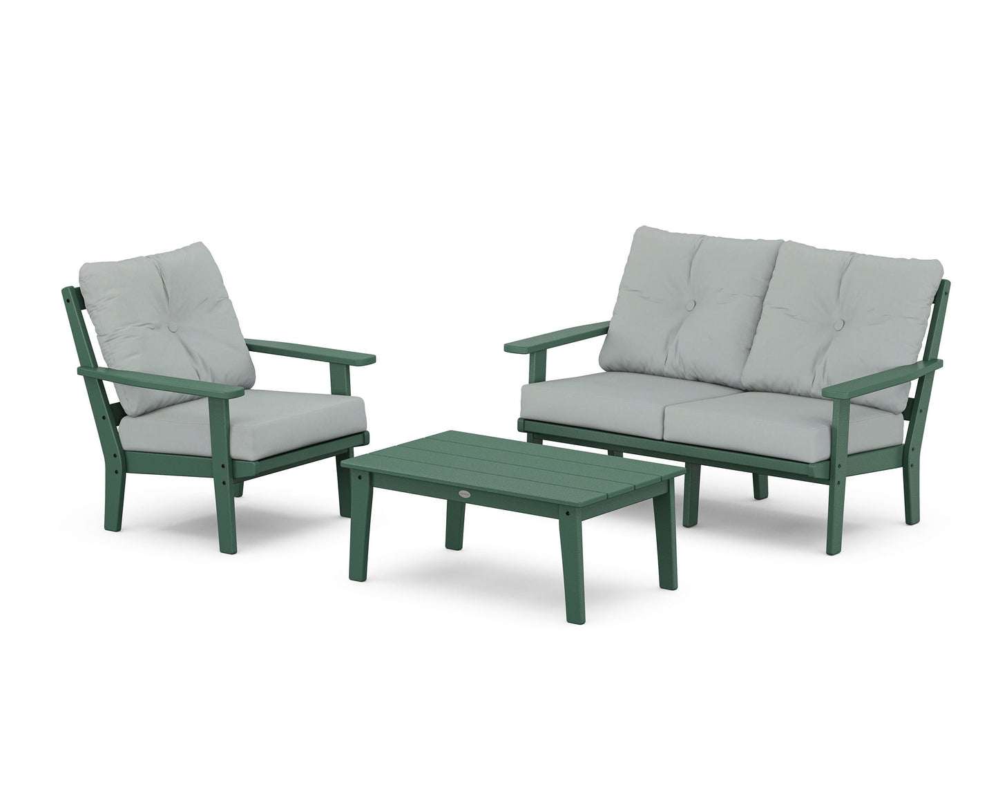 Prairie 3-Piece Deep Seating Set with Loveseat
