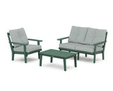 Prairie 3-Piece Deep Seating Set with Loveseat